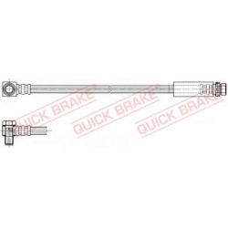 stabdžių žarnelė
                                QUICK BRAKE                                                58.301X, QUIC