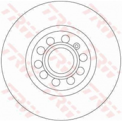 stabdžių diskas (1vnt)
                                TRW                                                DF4464, TRW, DF44