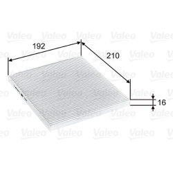 filtras, salono oras VALEO ESSENTIAL
                                                715807, VALEO, 715807, auto detalė