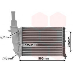 radiatorius, variklio aušinimas
                                VAN WEZEL                                                170