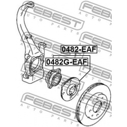 rato stebulė
                                FEBEST                                0482G-EAF, Nenurodytas gamintojas, 0482G-