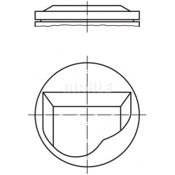 stūmoklis
                                MAHLE                                081 90 00, MAHLE, 081 90 00, auto detalė