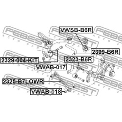 stabilizatoriaus traukė
                                FEBEST                                2399-B6R, Nenurodytas gamintoj