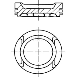 stūmoklis
                                MAHLE                                                028 PI 00133 001, MAHLE, 028P