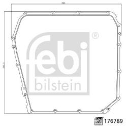 tarpiklis, automatinės pavarų dėžės alyvos karteris
                                FEBI BILSTEIN                       