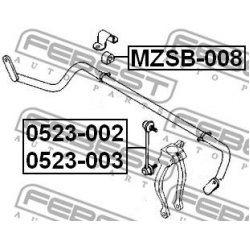 stabilizatoriaus traukė
                                FEBEST                                0523-002, Nenurodytas gamintoj