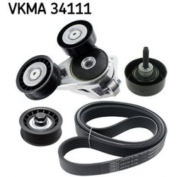 V formos rumbuotas diržas, komplektas
                                SKF                                VKMA 34111, SKF, VK