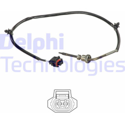 jutiklis, išmetamųjų dujų temperatūra
                                DELPHI                                            