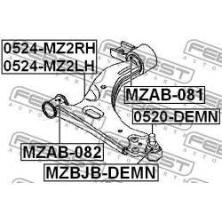 sailentblokas
                                FEBEST                                MZAB-082, Nenurodytas gamintojas, MZAB-08