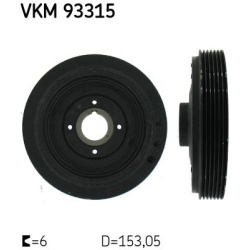 skriemulys, alkūninis velenas
                                SKF                                VKM 93315, SKF, VKM 93315, 