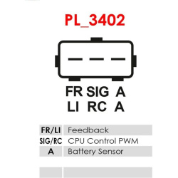 kintamosios srovės generatorius Remanufactured AS-PL
                                A6018PR, AS-PL, A6018PR, auto detalė