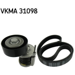 V formos rumbuotas diržas, komplektas
                                SKF                                VKMA 31098, SKF, VK
