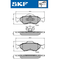 SKF                                                VKBP80348, SKF, VKBP80348, auto detalė
