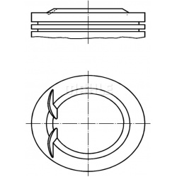 stūmoklis
                                MAHLE                                                011 02 00, MAHLE, 0110200, au
