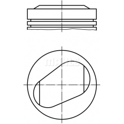 Stūmoklis
                                MAHLE                                                081 94 00, MAHLE, 0819400, au