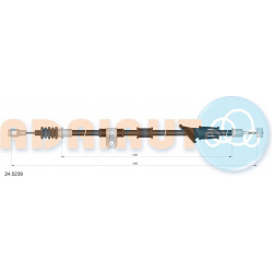 trosas, stovėjimo stabdys
                                ADRIAUTO                                24.0239, ADRIAUTO, 240239,