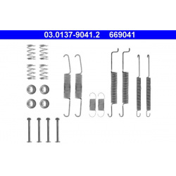 priedų komplektas, stabdžių trinkelės
                                ATE                                                