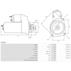 starteris Brand new AS-PL
                                S0759S, AS-PL, S0759S, auto detalė