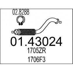 išleidimo kolektorius
                                MTS                                                01.43024, Nenurodyt