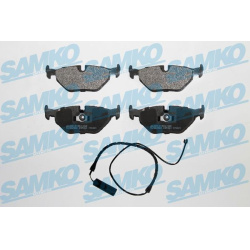 stabdžių trinkelių rinkinys, diskinis stabdys
                                SAMKO                                       