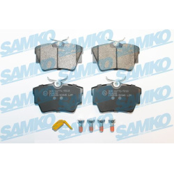 stabdžių trinkelių rinkinys, diskinis stabdys
                                SAMKO                                       