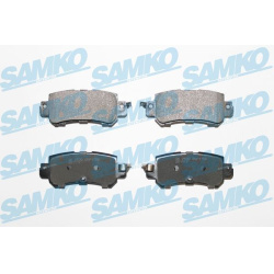 stabdžių trinkelių rinkinys, diskinis stabdys
                                SAMKO                                       