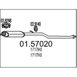 vidurinis duslintuvas
                                MTS                                                01.57020, Nenurodyta