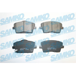 stabdžių trinkelių rinkinys, diskinis stabdys
                                SAMKO                                       