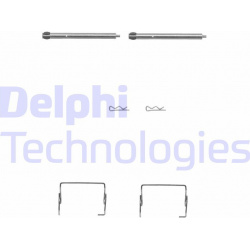 priedų komplektas, diskinių stabdžių trinkelės
                                DELPHI                                LX0