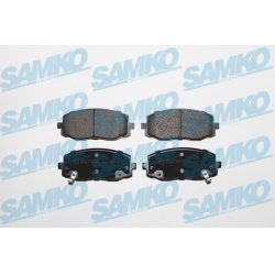 stabdžių trinkelių rinkinys, diskinis stabdys
                                SAMKO                                       