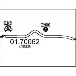 išleidimo kolektorius
                                MTS                                                01.70062, Nenurodyt