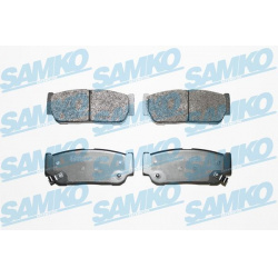 stabdžių trinkelių rinkinys, diskinis stabdys
                                SAMKO                                5SP1504