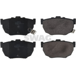 stabdžių trinkelių rinkinys, diskinis stabdys
                                SWAG                                        