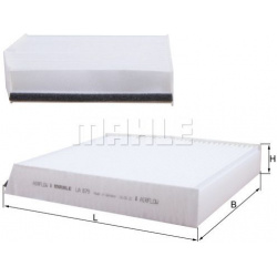 filtras, salono oras
                                KNECHT                                                LA 879, KNECHT, LA