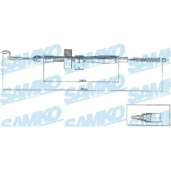 trosas, stovėjimo stabdys
                                SAMKO                                                C0971B, SAMKO