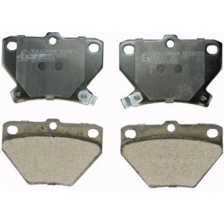 stabdžių trinkelių rinkinys, diskinis stabdys
                                DENCKERMANN                                 