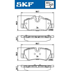 SKF                                                VKBP90124, SKF, VKBP90124, auto detalė
