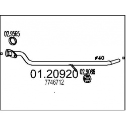 išleidimo kolektorius
                                MTS                                                01.20920, Nenurodyt