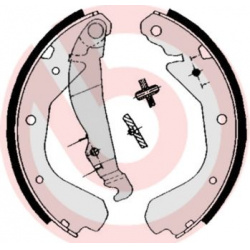 stabdžių trinkelių komplektas ESSENTIAL LINE
                                BREMBO                                       