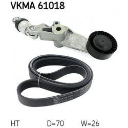 V formos rumbuotas diržas, komplektas
SKF VKM