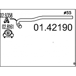 išleidimo kolektorius
                                MTS                                                01.42190, Nenurodyt