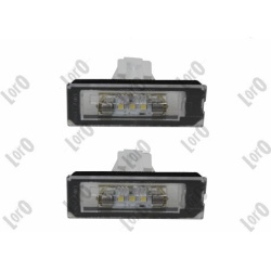 Valstybinio numerio apšvietimas LORO TUNING
                                ABAKUS                                          