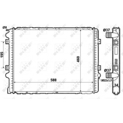 radiatorius, variklio aušinimas
                                NRF                                                509710, N