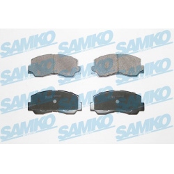 stabdžių trinkelių rinkinys, diskinis stabdys
                                SAMKO                                5SP532,