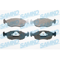 stabdžių trinkelių rinkinys, diskinis stabdys
                                SAMKO                                5SP678,