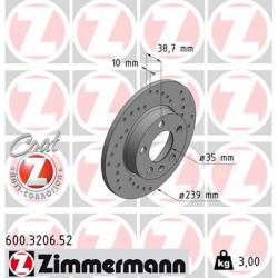 stabdžių diskas (1vnt) SPORT Z
                                ZIMMERMANN                                                60