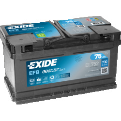EXIDE                                                EL752, EXIDE, EL752, auto detalė