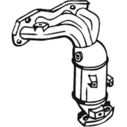 katalizatoriaus keitiklis
                                BOSAL                                                090472, Nenuro