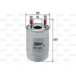 Kuro filtras
                                VALEO                                                587551, VALEO, 587551, auto