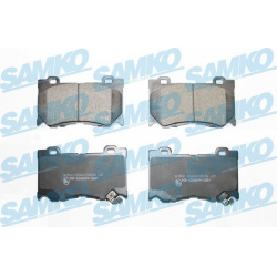 stabdžių trinkelių rinkinys, diskinis stabdys
                                SAMKO                                       